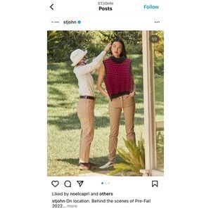 ST JOHN SPORT KNIT SHELL | 80s Vibe | Vintage